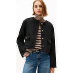 Tommy Hilfiger Çift Taraflı Yün Karışımlı Normal Kesim Kadın Siyah Ceket WW0WW47446BDS - 36