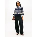 Tommy Hilfiger Çizgili Hırka Lacivert, M, 5003344158, Lacivert - Beyaz, Kadın