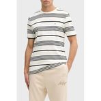 Tommy Hilfiger Çizgili Pamuklu Regular Fit Bisiklet Yaka T Shirt Erkek T SHİRT MW0MW41908 0FA