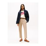 Tommy Hilfiger CO SLIM STRAIGHT CHINO Kadın Bej Pantolon - WW0WW40504