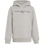 Tommy Hilfiger Çocuk Unisex ESSENTIAL HOODIE Sweatshirt Light Grey Heather 10