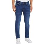 Tommy Hilfiger Core Slim Bleecker streç erkek kot pantolon, Denim (Oregon Indigo), 34W / 30L