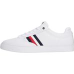 Tommy Hilfiger Deri Günlük Ayakkabı ICON COURT STRIPES, 44, 5003297624, Beyaz, Erkek
