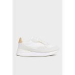 Tommy Hilfiger Deri Sneaker Ayakkabı Bayan Ayakkabı FW0FW07816 Ybs - Beyaz