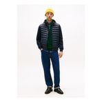 Tommy Hilfiger Dik Yaka Mavi Erkek Sweatshırt MW0MW41329DW5_MIX MEDIA ESS RWB STA