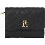 Tommy Hilfiger Distinct Trifold Cüzdan - Siyah