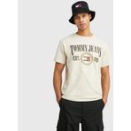 Tommy Hilfiger DM0DM16231 Acı Krem Erkek T-shirt