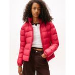 Tommy Hilfiger DW0DW18312 XI5 Kırmızı Kapüşonlu Kadın Montu