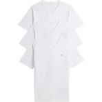 Tommy Hilfiger Erkek 3p Ss V Yaka Tişört Um0um03865 S/S Tişört (1'li Paket), Sarı (Beyaz/Beyaz/Beyaz), S