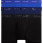 TOMMY HILFIGER Erkek 3P TRUNK DTM Şort Nob Blu/Prp Nvy/Blk M