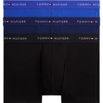 TOMMY HILFIGER Erkek 3P TRUNK DTM Şort Nob Blu/Prp Nvy/Blk S
