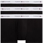TOMMY HILFIGER Erkek 3P TRUNK WB Şort Black/Black/Black XL