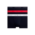 TOMMY HILFIGER Erkek 3P TRUNK WB Şort Primary Red/White/Desert Sky XL