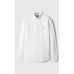 Tommy Hilfiger Erkek Beyaz Oxford Gömlek - XL