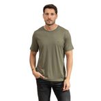 Tommy Hilfiger Erkek Bisiklet Yaka T-Shirt, Yeşil, 2XL Beden