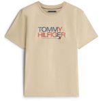 Tommy Hilfiger Erkek BRAND LOVE BIG TEXT S/S Tişört (1'li paket), Sandal ağacı, XL