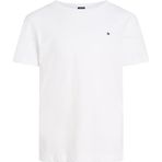 TOMMY HILFIGER Erkek Çocuk BOYS BASIC CN KNIT S/S Tişört Bright White 5