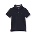 Tommy Hilfiger Erkek Çocuk BOYS TOMMY POLO S/S Polo Shirt Sky Captain 16