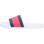 Tommy Hilfiger Erkek Core Flag Pool Terlik, 41, FM0FM05798, Beyaz