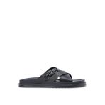 Tommy Hilfiger Erkek Deri Terlik, 44, 5003345334, Siyah