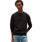 Tommy Hilfiger Erkek ESSENTIAL FLEECE CREWNECK Sweatshirt Black XL