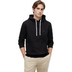TOMMY HILFIGER Erkek ESSENTIAL FLEECE HOODY Sweatshirt Black XXL
