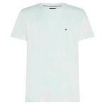 Tommy Hilfiger Erkek ESSENTIAL REG FIT SOLID TEE Shirt White S