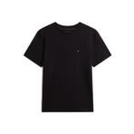 Tommy Hilfiger Erkek Global Stripe Siyah T-Shirt