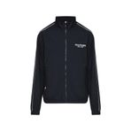 TOMMY HILFIGER Erkek Göğüste Marka Logolu Ful Fermuarlı Mevsimlik Şık Görünümlü Günlük Kullanıma Uygun Siyah Mont MW0MW33728-BDS M
