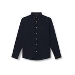 TOMMY HILFIGER Erkek Gömleği CORE FLEX POPLIN SOLID RF SHIRT Shirt Desert Sky M