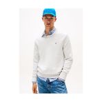Tommy Hilfiger Erkek Gri Triko Kazak - XL