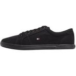 Tommy Hilfiger Erkek H2285ARLOW 1D Spor Ayakkabı Black/Black 43