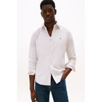 Tommy Hilfiger Erkek Heritage Oxford Çizgili Regular Fit Gömlek - Bej/beyaz