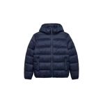 Tommy Hilfiger Erkek Kapüşonlu Şişme Mont - Lacivert
