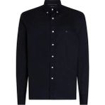 Tommy Hilfiger Erkek Lacivert Core Flex Gömlek - Siyah