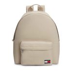 Tommy Hilfiger Erkek Marka Logolu Günlük Kullanıma Uygun Bej Sırt Çantası AM0AM14210 AEP