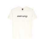 Tommy Hilfiger Erkek Marka Logolu Günlük Kullanıma Uygun Beyaz1 T-Shirt DM0DM22548 YBL