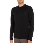 TOMMY HILFIGER Erkek Marka Logolu Pamuklu Günlük Kullanıma Uygun Siyah Kazak MW0MW28046-BDS XXL