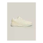 Tommy Hilfiger Erkek Marka Logolu Rahat Taban Ekru Sneaker EM0EM01373-YA3