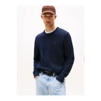Tommy Hilfiger Erkek Marka Logolu Şık Görünüşlü Kış Kullanımına Uygun Lacivert Kazak DM0DM21787 C1G