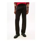 Tommy Hilfiger Erkek Normal Kalıp Pamuklu Chino Siyah Pantolon MW0MW41763-BDS