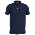 Tommy Hilfiger Erkek Polo Gömlek, Karbon Donanması, XXL