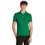 Tommy Hilfiger Erkek Polo Tişört Kısa Kollu 1985 Slim Fit, Yeşil (Nouveau Green), XL