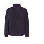Tommy Hilfiger Erkek Portland Stand Collar Jacket Mw0mw34237 Dokuma Ceket, Mavi (Desert Sky), M
