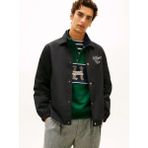 Tommy Hilfiger Erkek Regular Fit Logo Detaylı Uzun Kollu Siyah Ceket MW0MW41871-BDS - 2XL