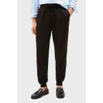 Tommy Hilfiger Erkek Regular Fit Normal Bel Lastikli Paçalı Pamuklu Jogger Siyah Eşofman Altı MW0MW37242-BDS - 3XL