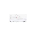 Tommy Hilfiger Erkek Runner Knitted Spor Ayakkabı - Ekru