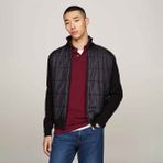 Tommy Hilfiger Erkek Siyah Triko Ceket - BDS-Siyah
