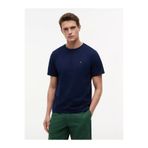 Tommy Hilfiger Erkek Slim Fit Yuvarlak Yakalı Kısa Kollu Esnek Kumaş Lacivert1 T-Shirt