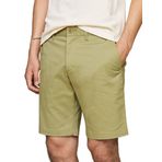 Tommy Hilfiger Erkek Şort Harlem Şort 1985 Kısa, Yeşil (Faded Olive), 33W DE